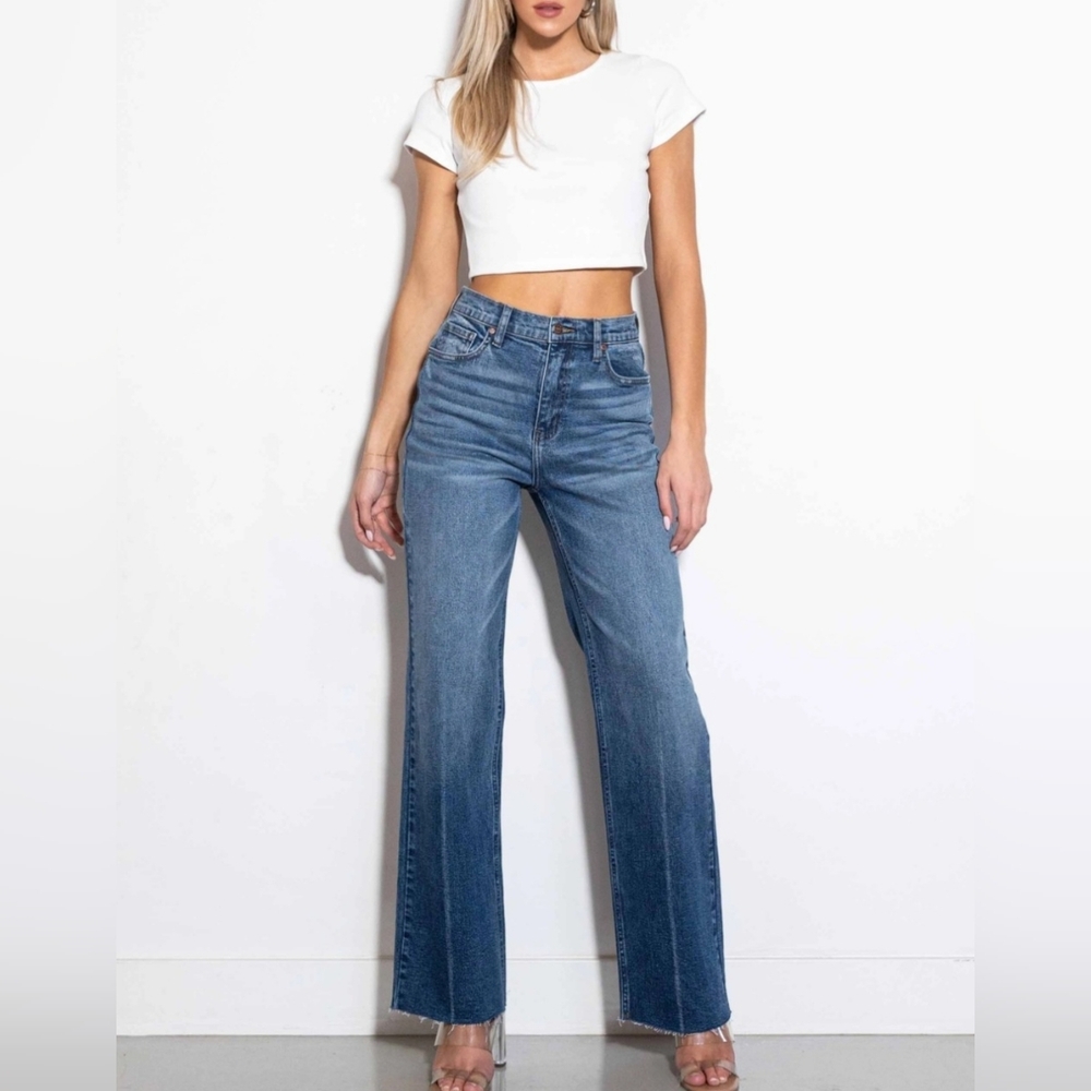 #075 🛑5 NEW! BOHO, MOST FABULOUS, CHIC, SEXY WIDE LEG DENIM JEANS